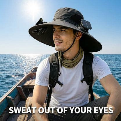SunBreeze Solar Cooling Fan Hat