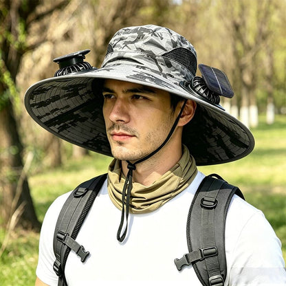 SunBreeze Solar Cooling Fan Hat