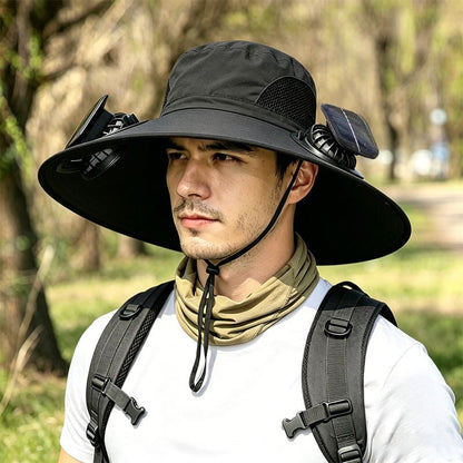 SunBreeze Solar Cooling Fan Hat